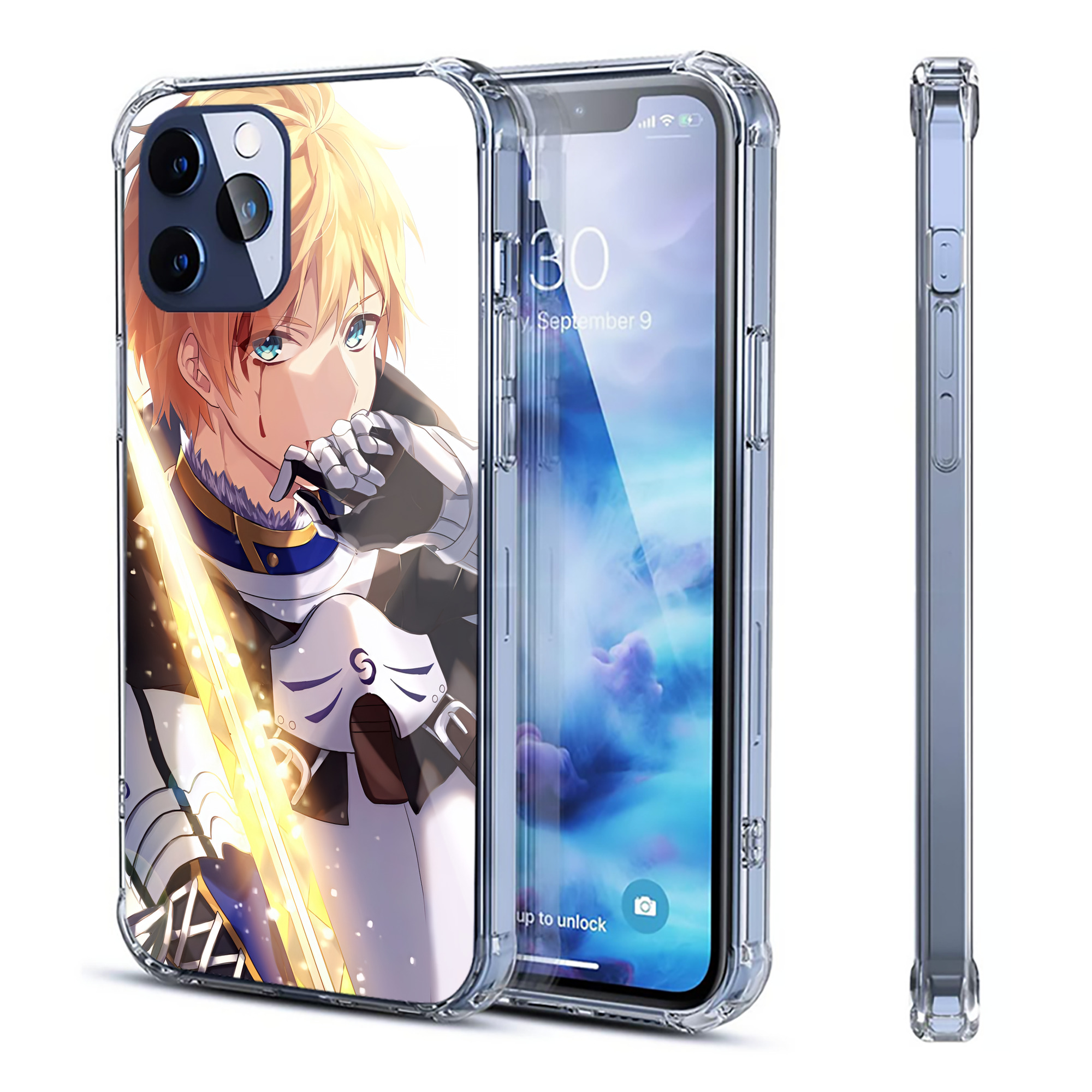 （画像用） 刀剣乱舞 Touken Ranbu 【iPhone 12シリーズ対応】透明スマホケース（クリアソフトケース）